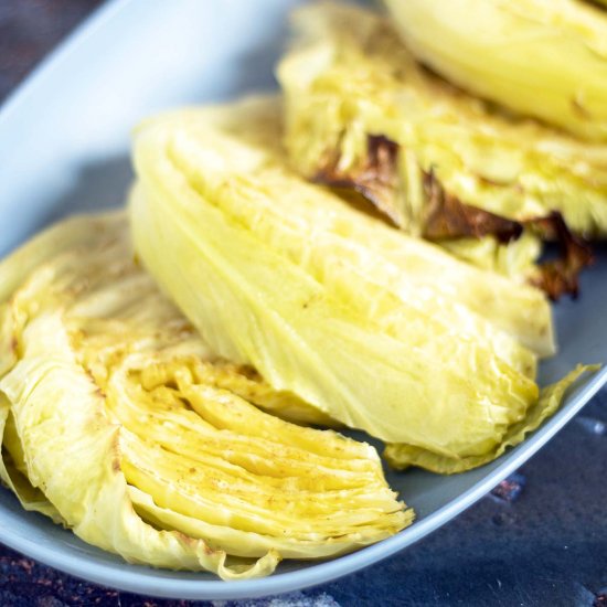 Roasted cabbage