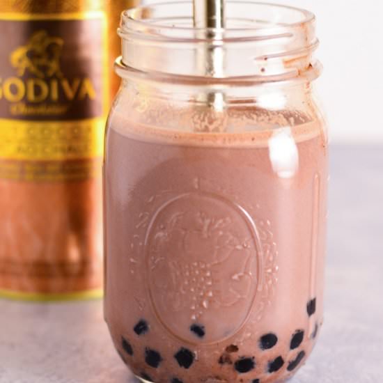 Hot Chocolate Bubble Tea