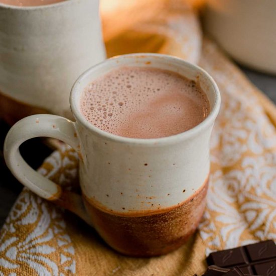 Tahini Hot Chocolate