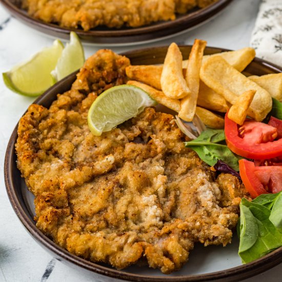 Milanesa de Res (Beef Milanese)