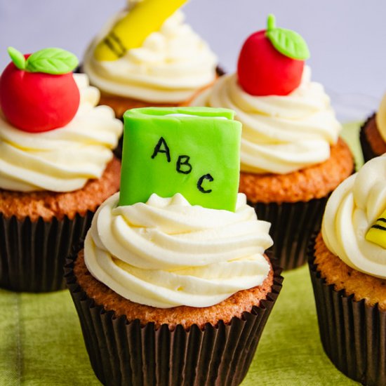 Teacher Cupcakes to Say Thank You