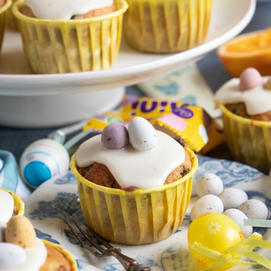 Easter Simnel Muffins