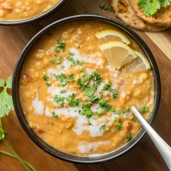 Red Lentil Dal Soup