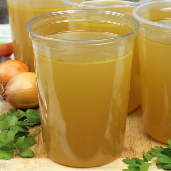 How to make Homemade Chicken Broth