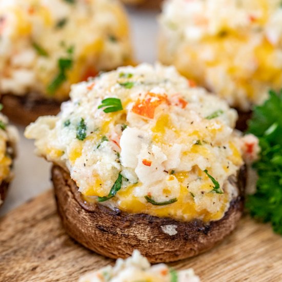 Crab Stuffed Mushroom