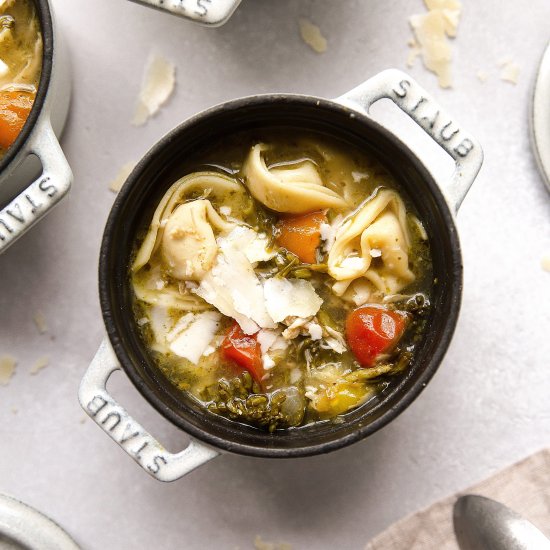 Tortellini Chicken Soup