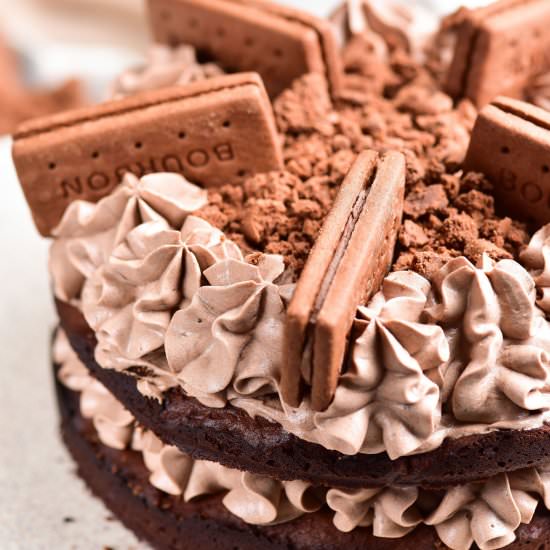 Bourbon Biscuit Cake