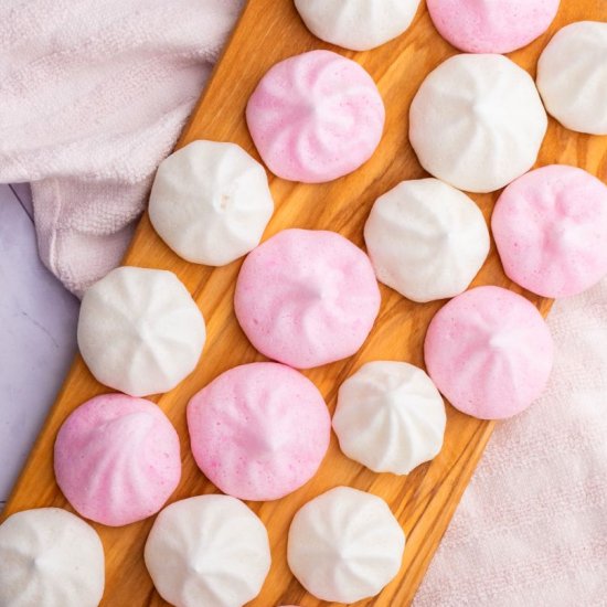 VEGAN MERINGUE COOKIES