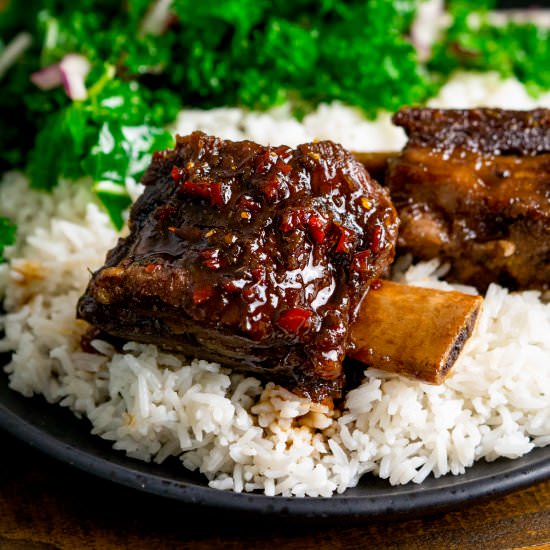 Sticky Slow Cooked Short Ribs