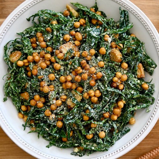 Kale Caesar Salad