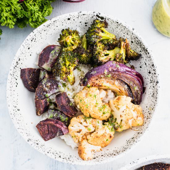 Roasted Veggie Bowl