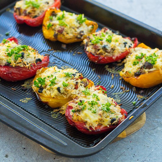 Easy Peasy Stuffed Peppers