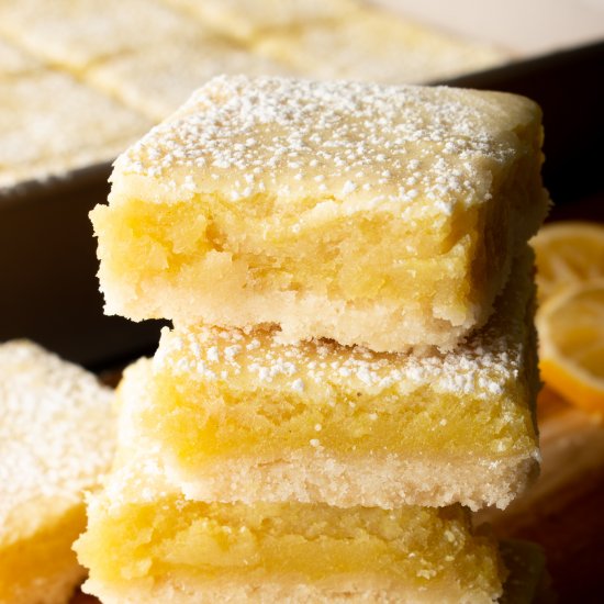 Vegan Lemon Squares