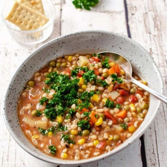 Vegetable Barley Soup