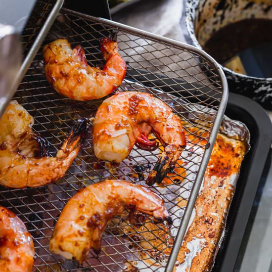 Air Fryer Frozen Shrimp