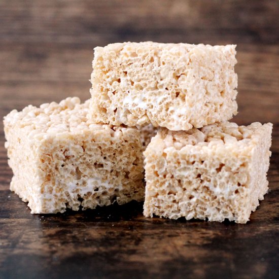 Marshmallow Fluff Rice Krispie Treats