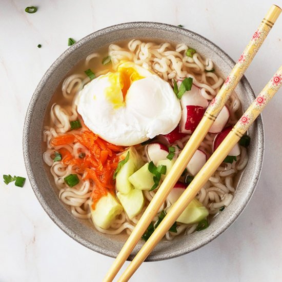 Hot and Sour Ramen Soup