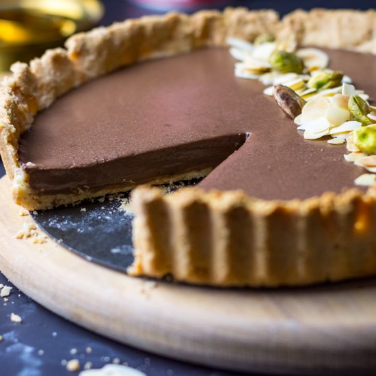 Refined Sugar-Free Chocolate Tart