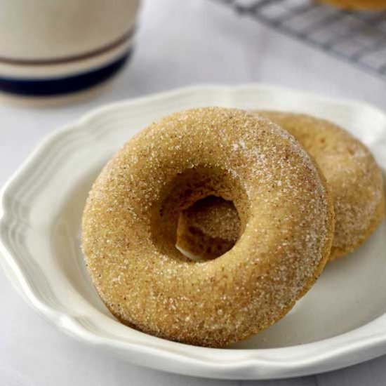 Gluten Free Cinnamon Sugar Donuts