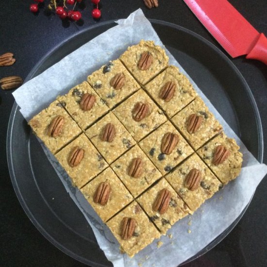 No-Bake Peanut Butter Oats Bars