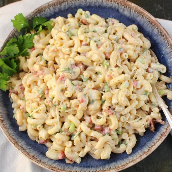 Creamy Parmesan Macaroni Salad