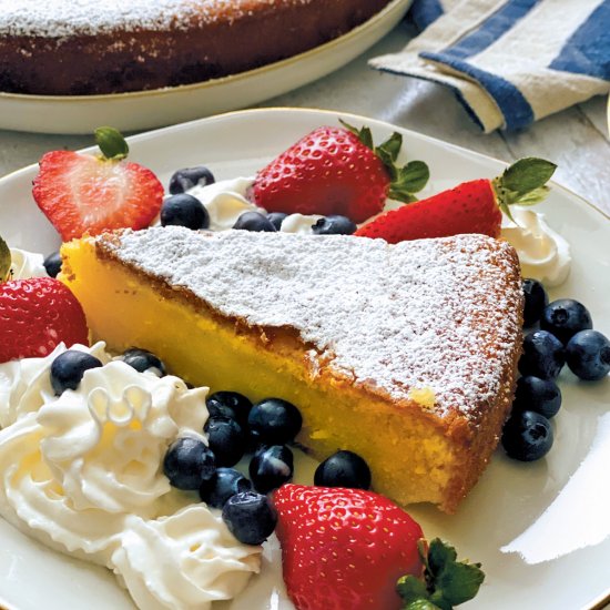 Sunny Lemon Olive Oil Cake