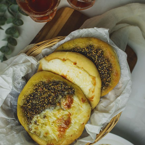 ZAATAR BREAD MANAKEESH