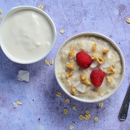 Vegan Coconut Oatmeal