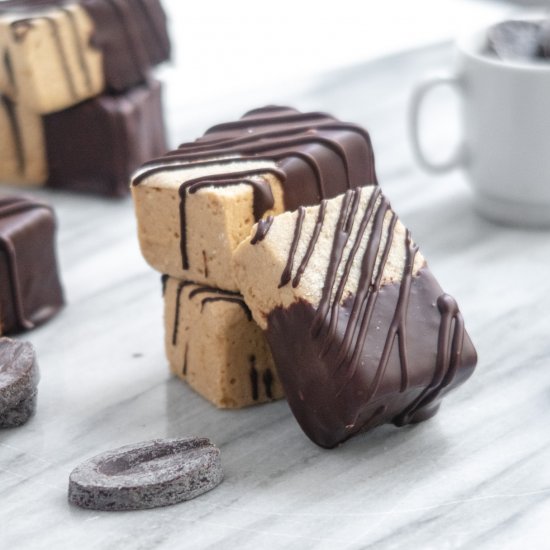 Vegan Mocha Marshmellows