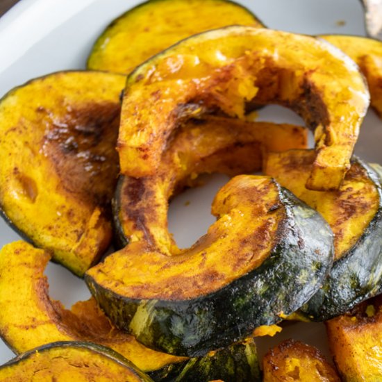 maple roasted kabocha squash