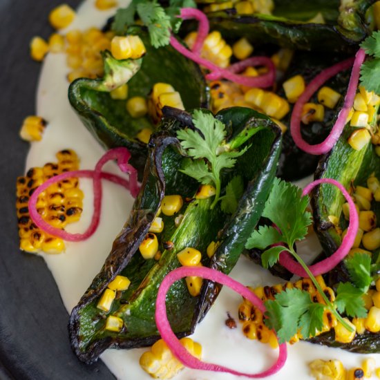 Grilled Poblano Salad