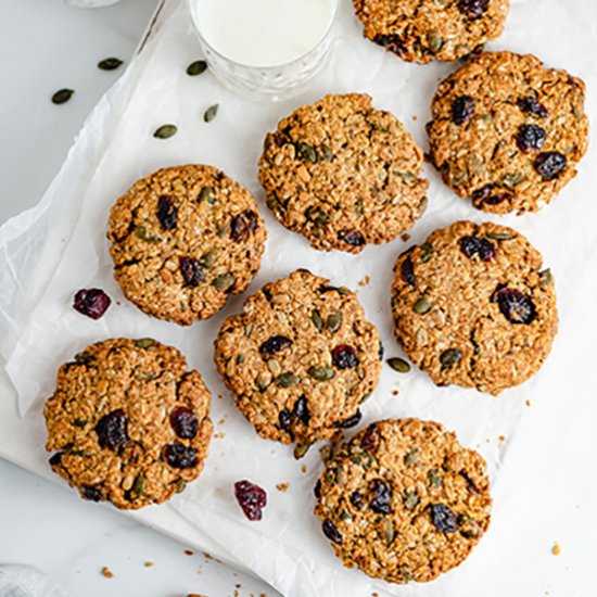 HEALTHY VEGAN BREAKFAST COOKIES