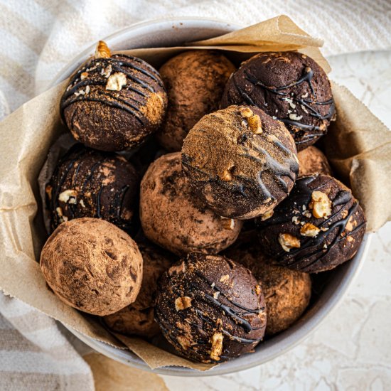 Easy Avocado Chocolate Truffles