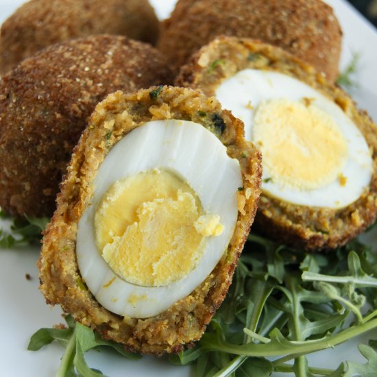 Shrimp Scotch Eggs