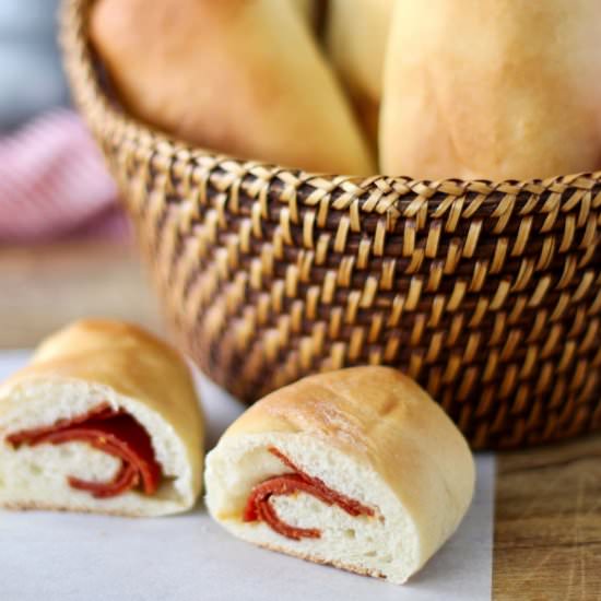 Pepperoni Rolls