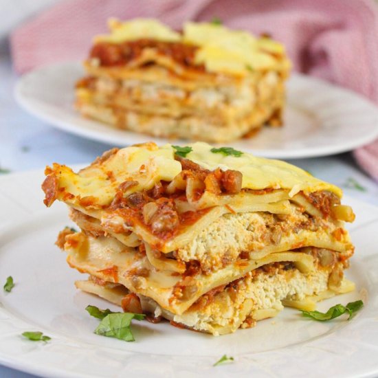 Easy vegan lasagna