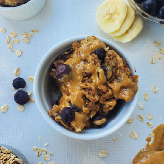 Baked Blueberry Oatmeal