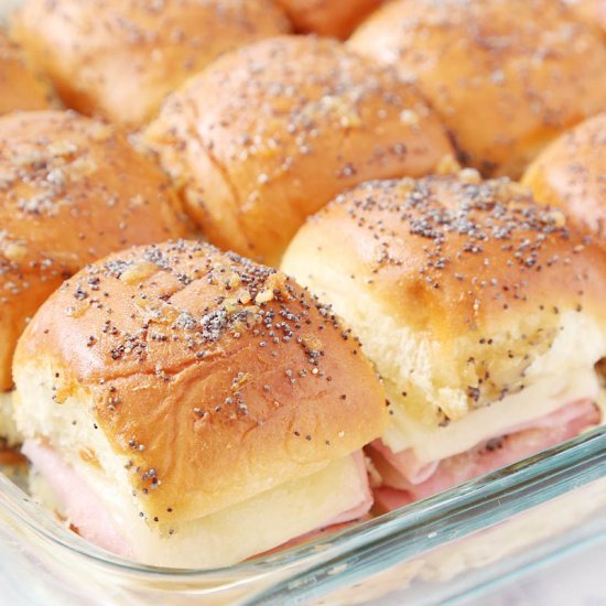 Easy Ham and Cheese Sliders