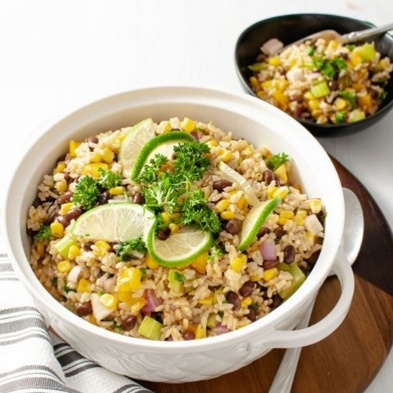 Southwest Vegetarian Brown Rice Sal