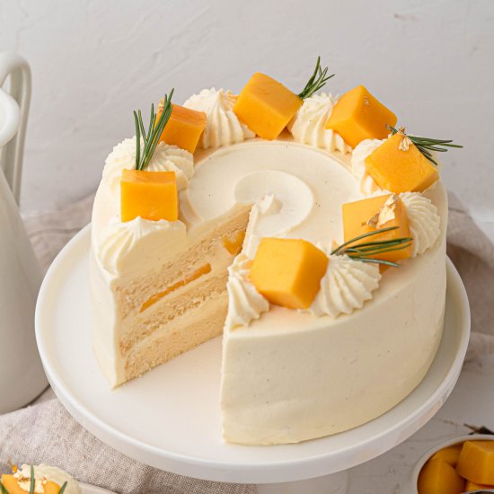 Mango Cream Cake