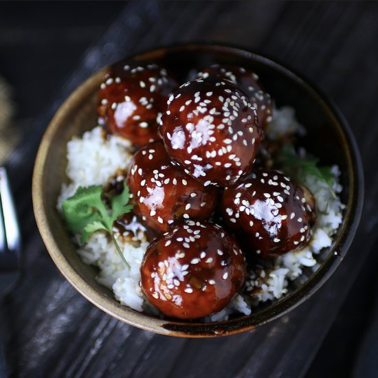 Asian Glazed Meatballs