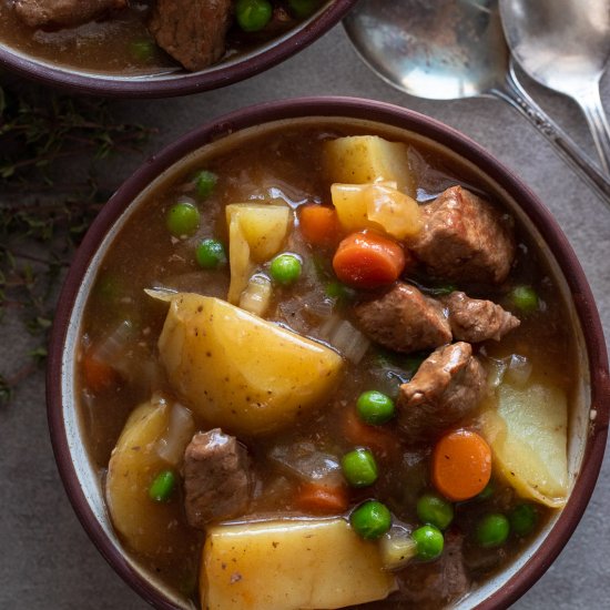 Gluten-free crock pot beef stew