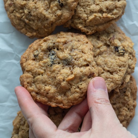 Oatmeal Raisin Pecan Cookies