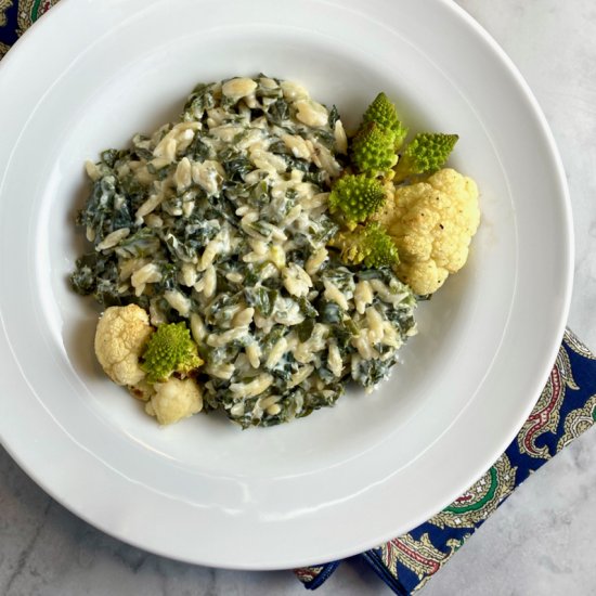 One-Pot Pasta & Greens