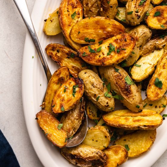 Dijon Garlic Roasted Potatoes