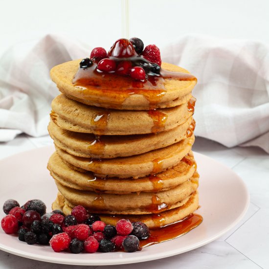 Sweet Red Lentil Pancakes (V, GF)