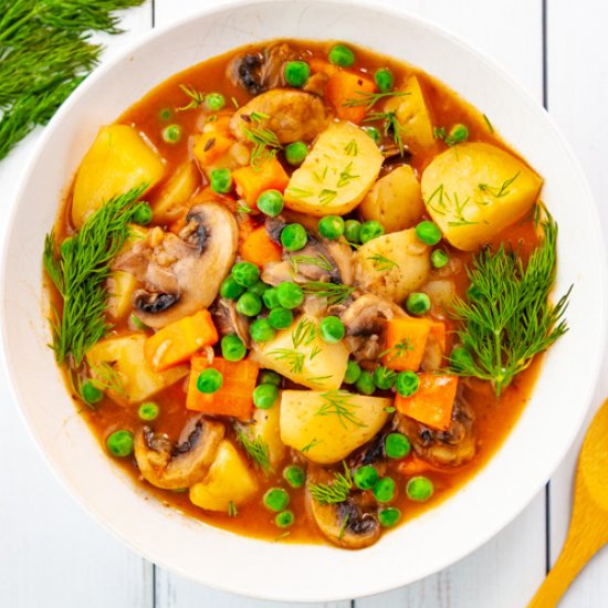 Instant Pot Vegetable Stew (vegan)