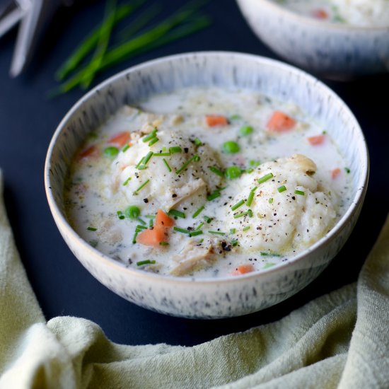 Homemade Chicken and Dumplings