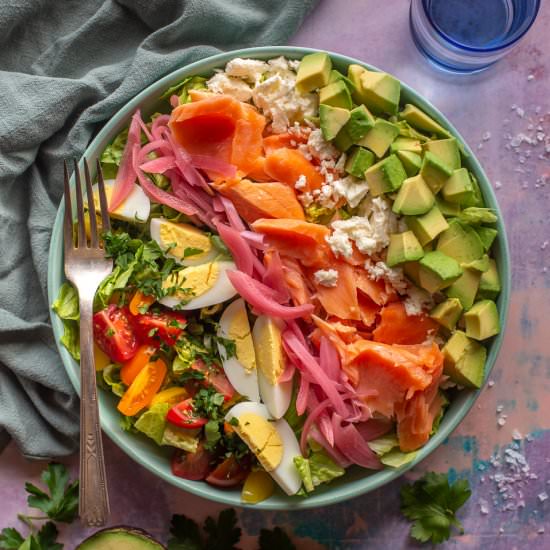 Salmon Cobb Salad