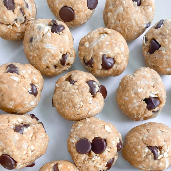 Peanut Butter Chocolate Chip Balls